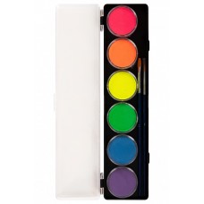PXP Watermake-up palet a 6 neon kleuren